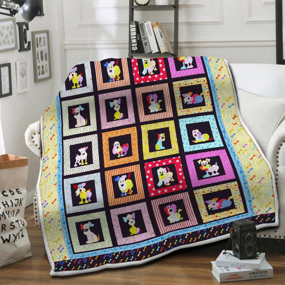 litzzy Basset Hound Fleece Blanket HST19101623 Fleece Blanket   