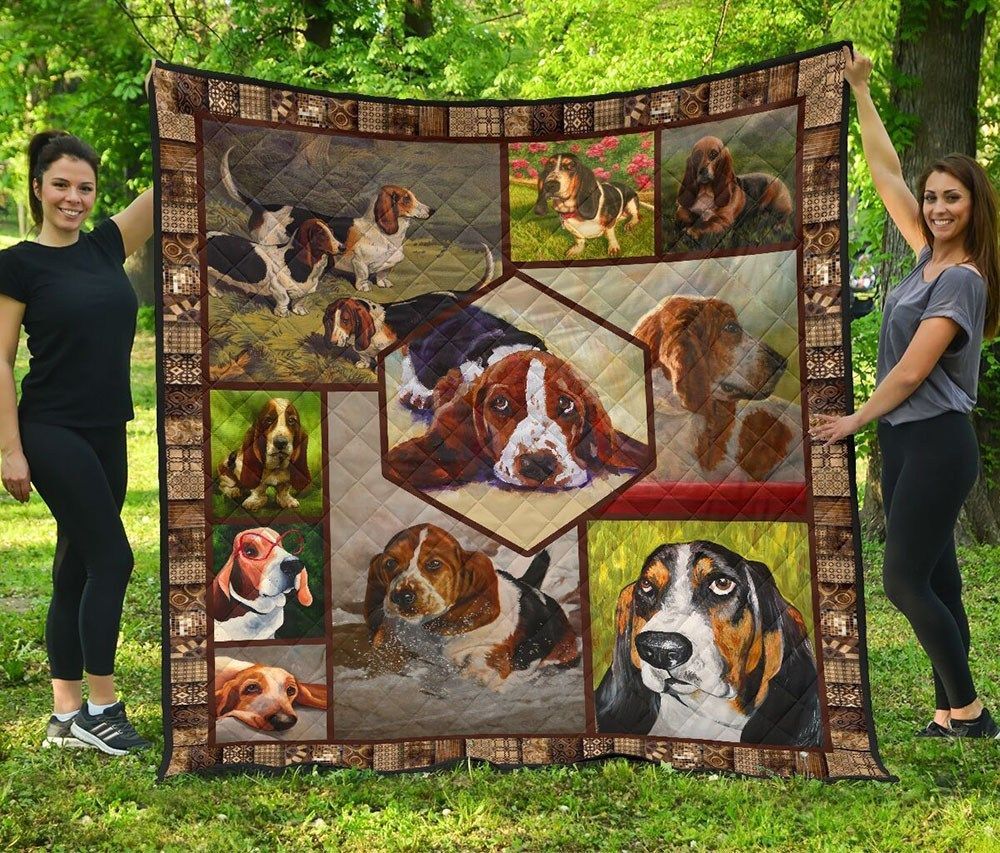 litzzy Basset Hound I Love Long Ears Fleece Blanket Christmas Christmas Gifts Merry Christmas Holiday Gifts Gift Dhc03011735Dd Quilt Blanket   