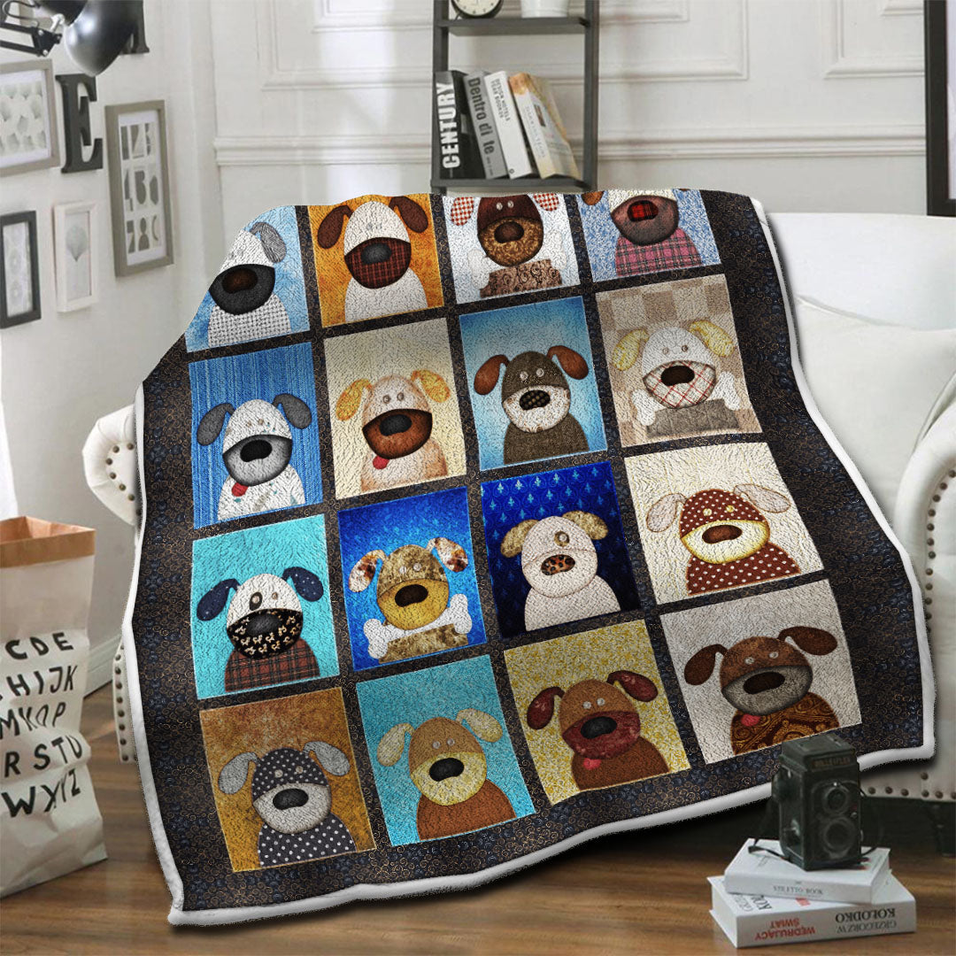 litzzy Beagl Fleece Blanket HST191002 Fleece Blanket   