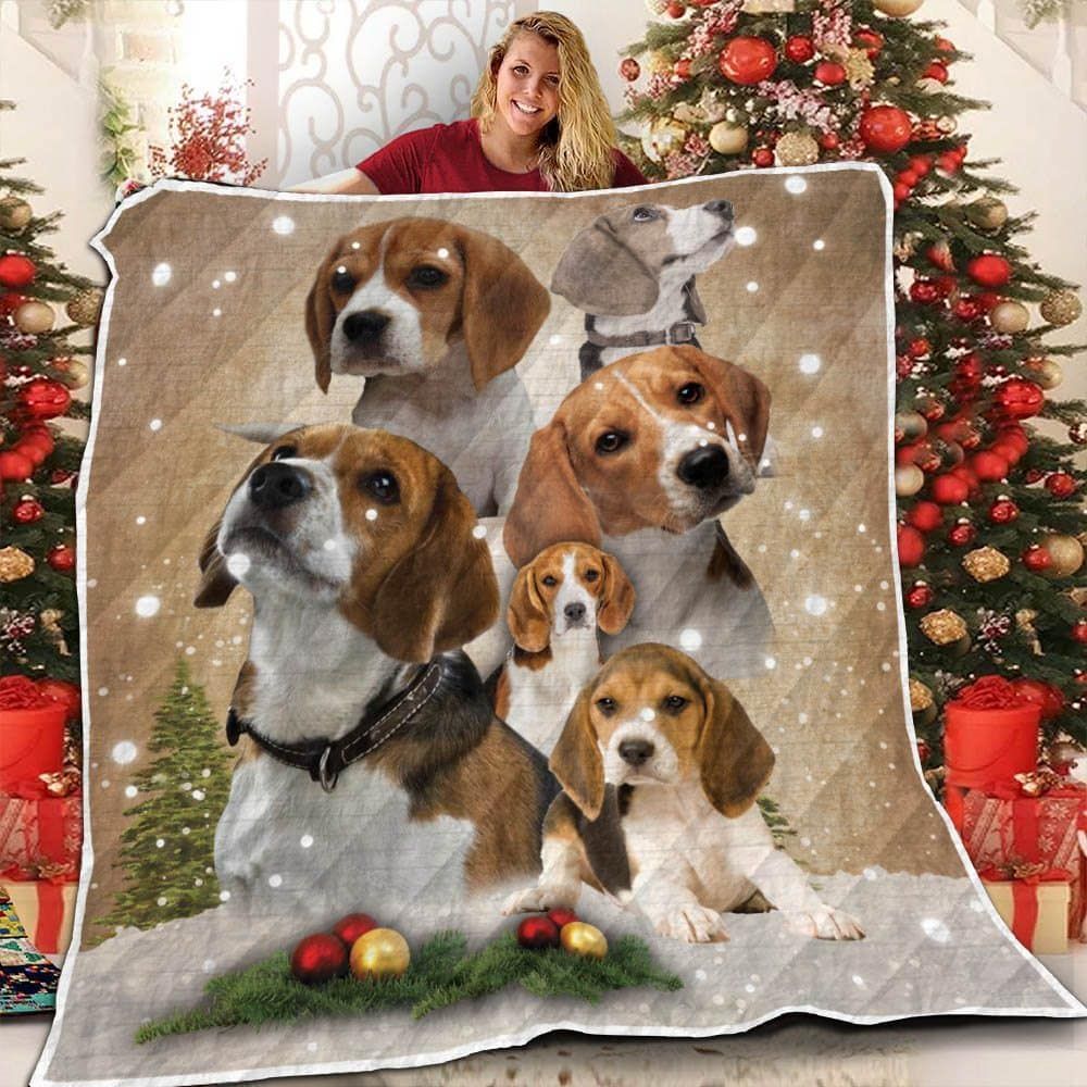 litzzy Beagle Beauty Of My Beagle Fleece Blanket Christmas Christmas Gifts Merry Christmas Holiday Gifts Gift Dhc03011263Dd Quilt Blanket   