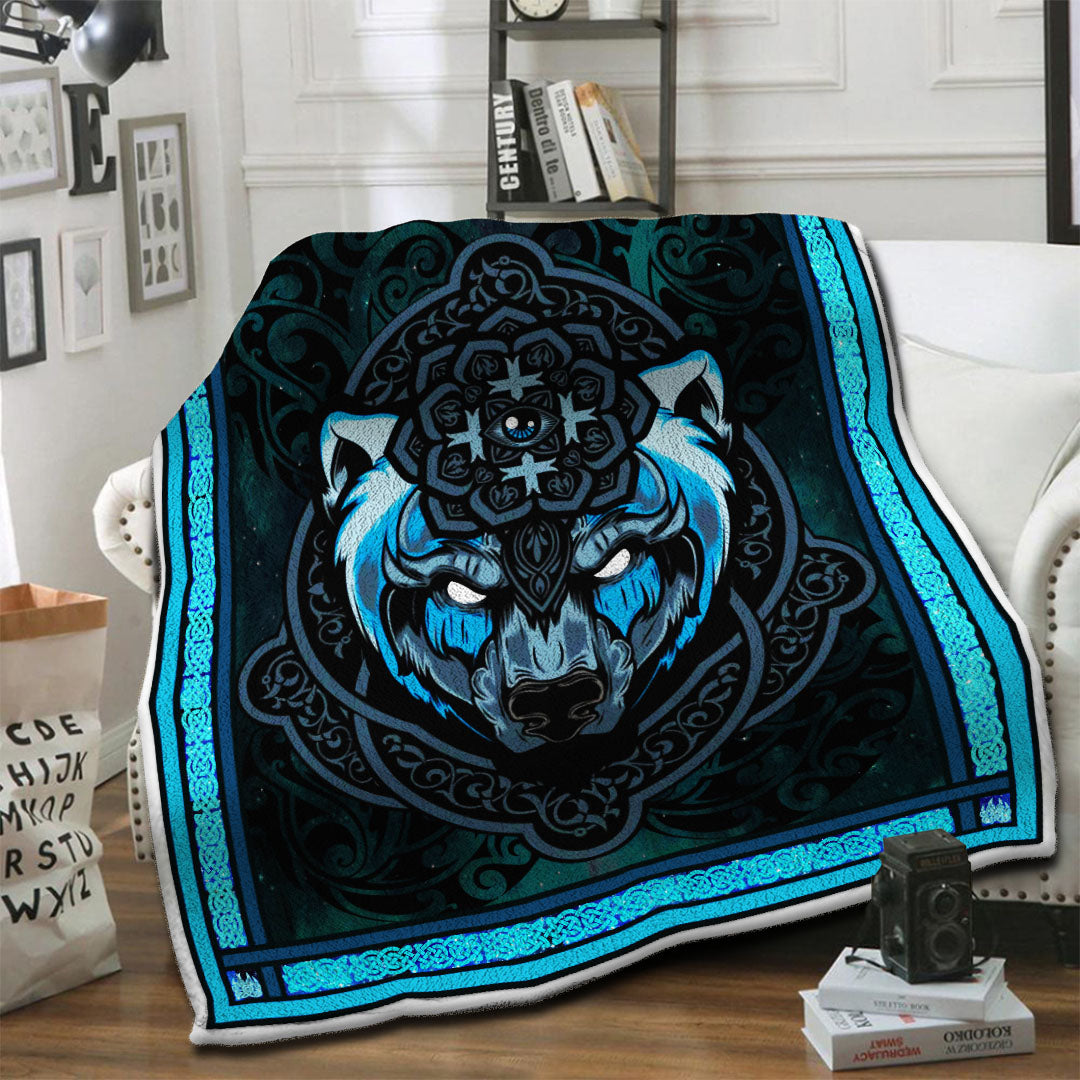 litzzy Bear Fleece Blanket HST19103585 Fleece Blanket   