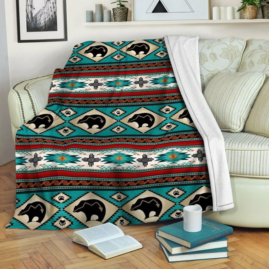 litzzy Bear HQT1610428 Fleece Blanket Fleece Blanket   