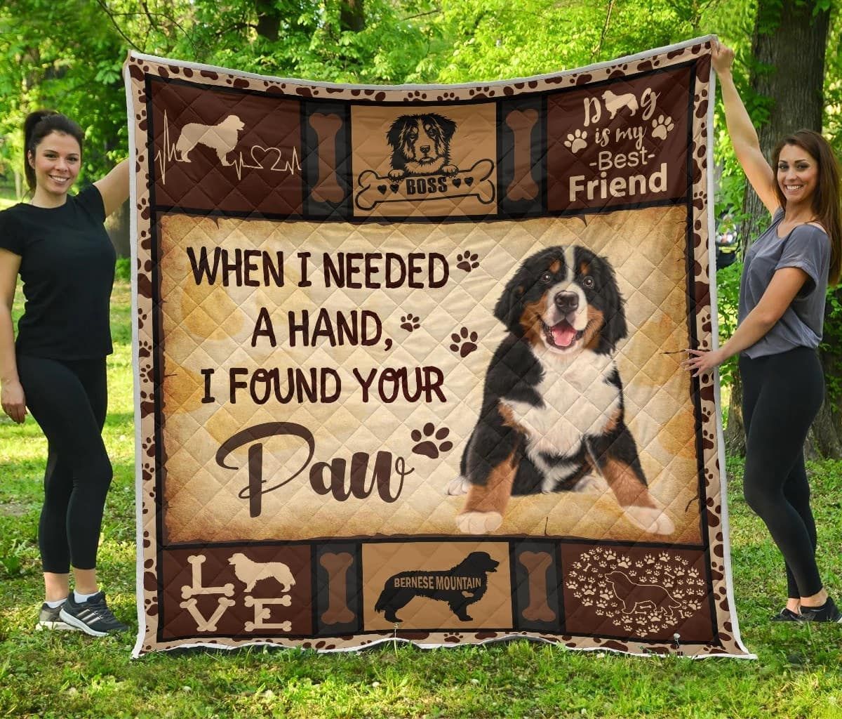 litzzy Bernese Mountain You And I Together Fleece Blanket Christmas Christmas Gifts Merry Christmas Holiday Gifts Gift Dhc03011752Dd Quilt Blanket   
