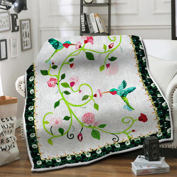 litzzy Bird Fleece Blanket HST1910234 Fleece Blanket   