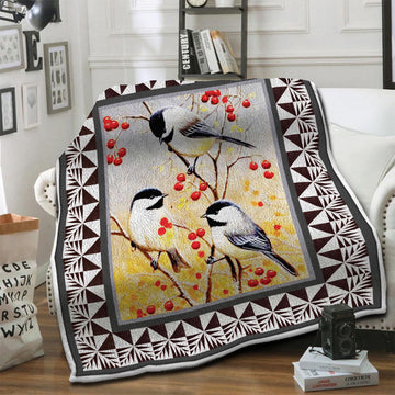 litzzy Bird HQT1610476 Fleece Blanket Fleece Blanket   