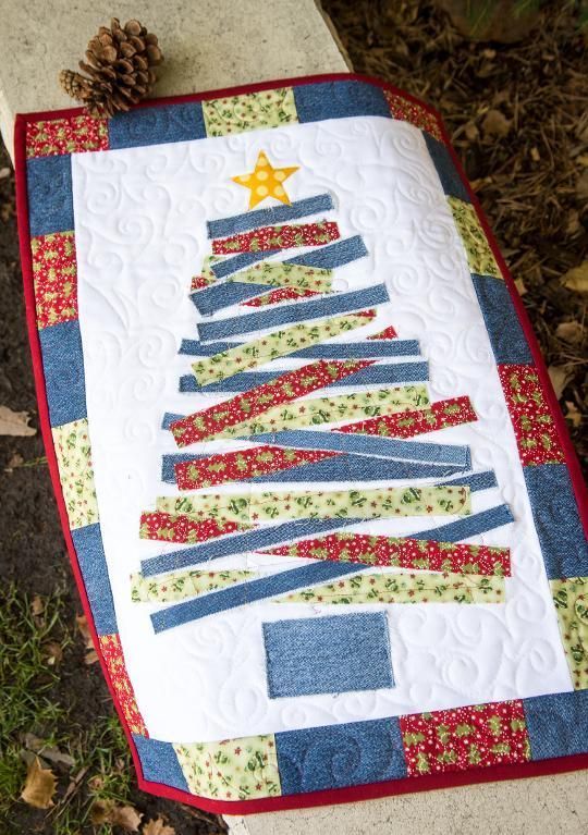 litzzy Blue Jean Christmas CLP3011059Q Fleece Blanket Quilt Blanket   
