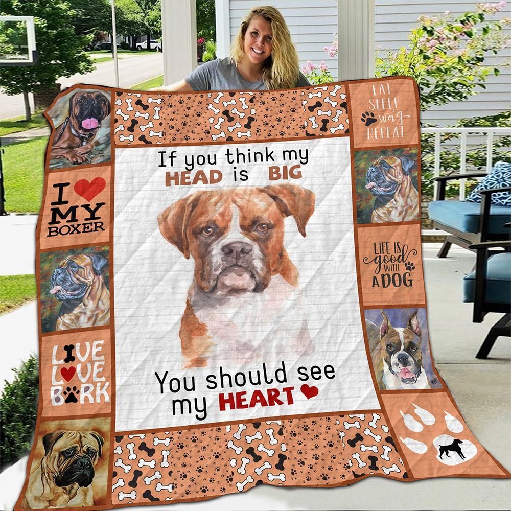 litzzy Boxer Love Me Love Me More Fleece Blanket Christmas Christmas Gifts Merry Christmas Holiday Gifts Gift Dhc03011786Dd Quilt Blanket   
