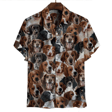 litzzy Brittany Spaniels Hawaiian shirt dog – You Will Have A Bunch Of Dogs Hawaiian Shirt - Aloha shirt Hawaiian Hawaii Shirt For Summer Hawaii Shirt   
