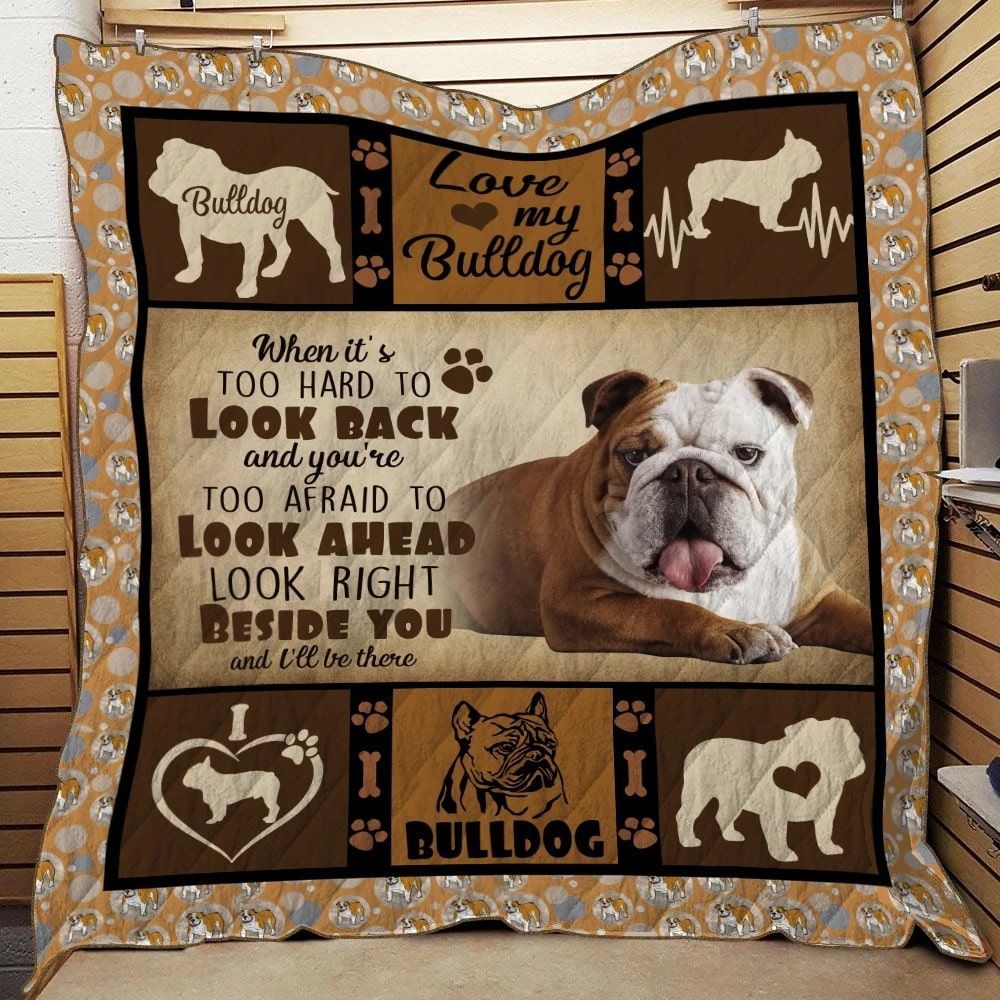 litzzy Bulldog 01 Bulldog 2012 Fleece Blanket Christmas Christmas Gifts Merry Christmas Holiday Gifts Gift Dhc03011203Dd Quilt Blanket   