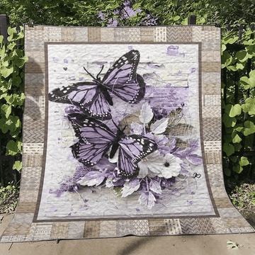 litzzy Butterfly Beautiful Butterfies Fleece Blanket Christmas Christmas Gifts Merry Christmas Holiday Gifts Gift Dhc03011732Dd Quilt Blanket   