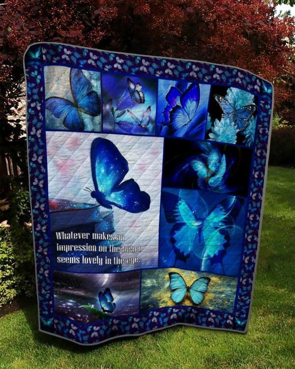 litzzy Butterfly Hallucination Love Fleece Blanket Christmas Gift Dhc04011144Dd Quilt Blanket   