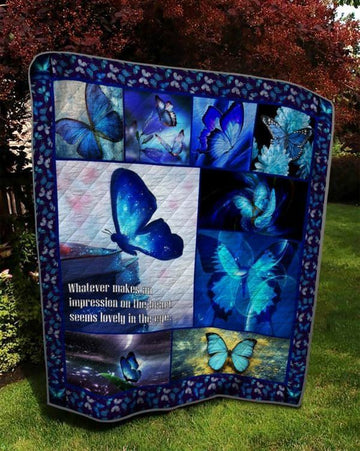 litzzy Butterfly Hallucination Love Fleece Blanket Christmas Gift Dhc04011144Dd Quilt Blanket   