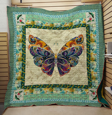 litzzy Butterfly No One Told Me Why Fleece Blanket Christmas Gift Dhc04011186Dd Quilt Blanket   