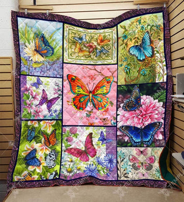 litzzy Butterfly We Dont Talk Any More Fleece Blanket Christmas Gift Dhc04011175Dd Quilt Blanket   