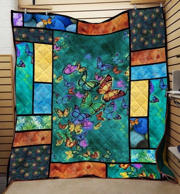 litzzy Butterfly We Wont Stop Fleece Blanket Christmas Gift Dhc04011146Dd Quilt Blanket   