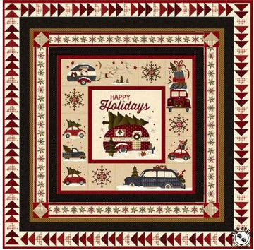 litzzy Buttermilk Winter Christmas CLA11110413Q Fleece Blanket Quilt Blanket   