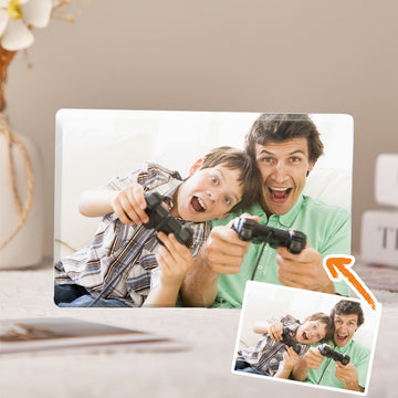litzzy Custom Acrylic Block Photo Frame Desktop Picture Frame Plaque Acrylic Plaque Horizontal 15X10cm  