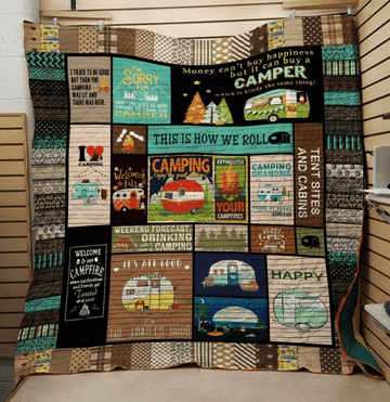 litzzy Camping Its All Good Fleece Blanket Christmas Christmas Gifts Merry Christmas Holiday Gifts Gift Dhc03011281Dd Quilt Blanket   