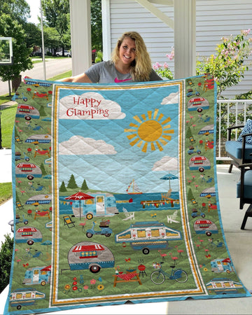 litzzy Camping Let It Burn Fleece Blanket Christmas Christmas Gifts Merry Christmas Holiday Gifts Gift Dhc03011748Dd Quilt Blanket   