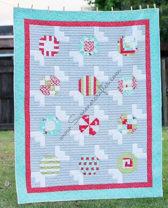 litzzy Candy Christmas CLA0711115Q Fleece Blanket Quilt Blanket   