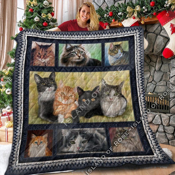 litzzy Cat Love Cat Love Fleece Blanket Christmas Christmas Gifts Merry Christmas Holiday Gifts Gift Dhc03011710Dd Quilt Blanket   