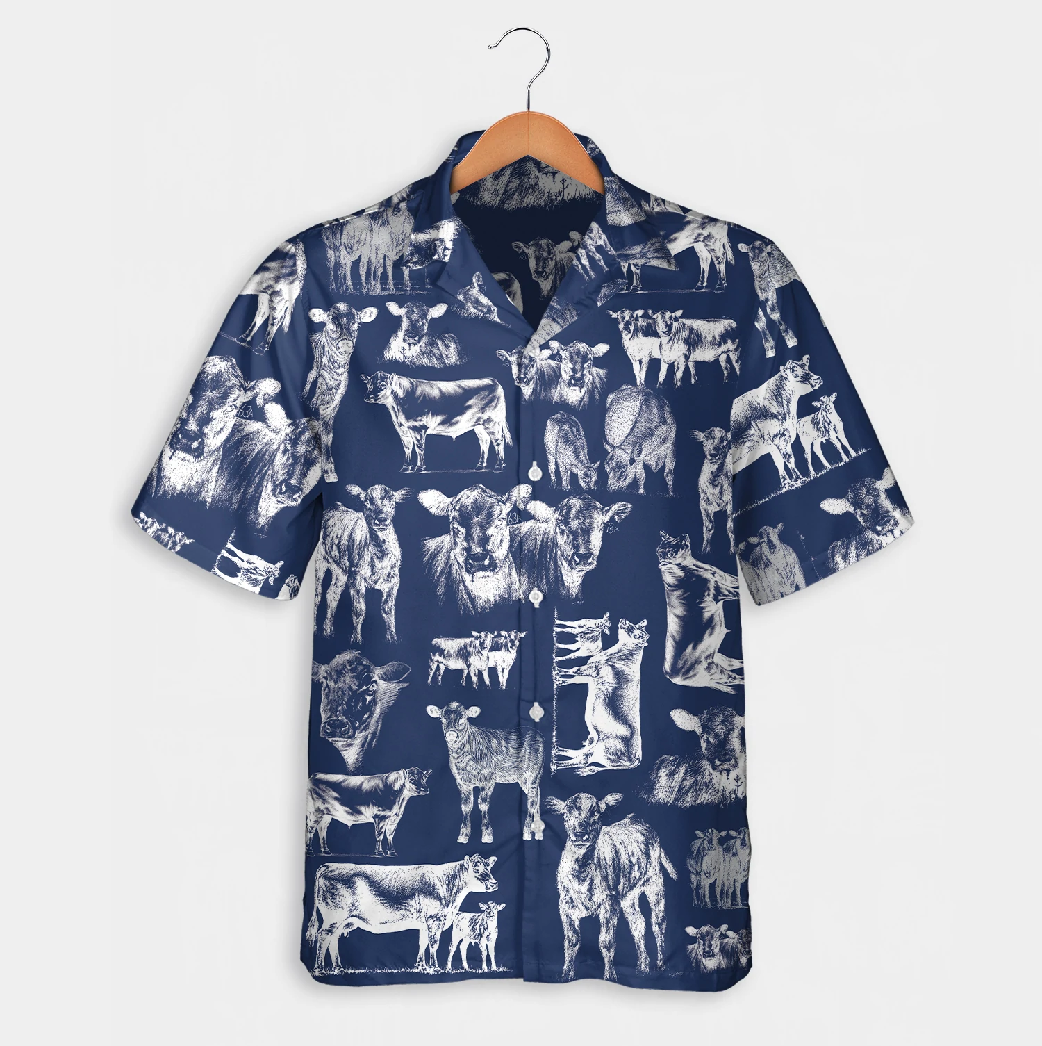 litzzy Tractor pattern white and blue, red, green Hawaiian Shirt, Summer gift, Short Sleeve Aloha Beach Shirt - Aloha shirt Hawaiian Hawaii Shirt For Summer Hawaii Shirt Style 6 XS 