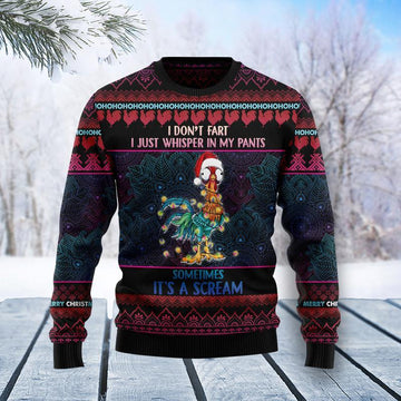 litzzy Chicken Funny Christmas Ugly Christmas Sweater | For Men & Women | Adult | US5688 - Ugly Sweater Gift For Lover sweater S Colorful 