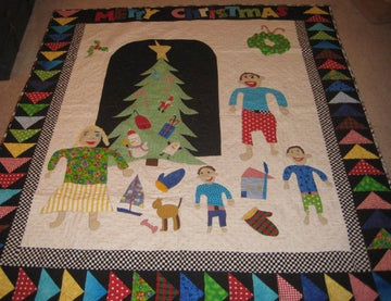 litzzy Children Christmas CLT1012073H Fleece Blanket Quilt Blanket   