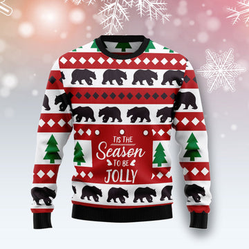 litzzy Christmas Tree and Bear G51014 - Ugly Christmas Sweater -  Best Gift For Christmas, Noel Malalan - Christmas Signature sweater   