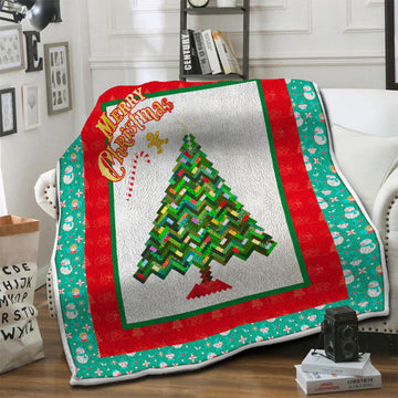 litzzy Christmas Fleece Blanket LML221006 Fleece Blanket   