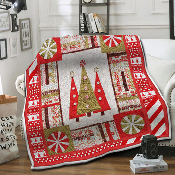 litzzy Christmas Fleece Blanket LML221007 Fleece Blanket   