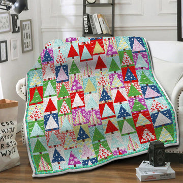 litzzy Christmas Fleece Blanket LML231005TD Fleece Blanket   