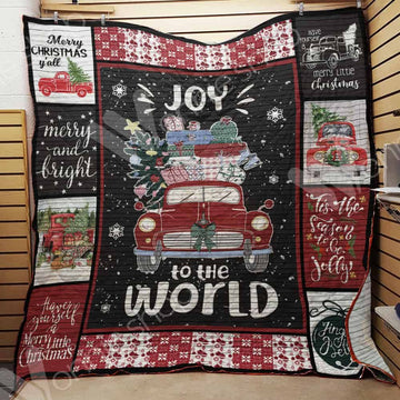 litzzy Christmas 3 GS-CL-NT0111 Fleece Blanket Quilt Blanket   