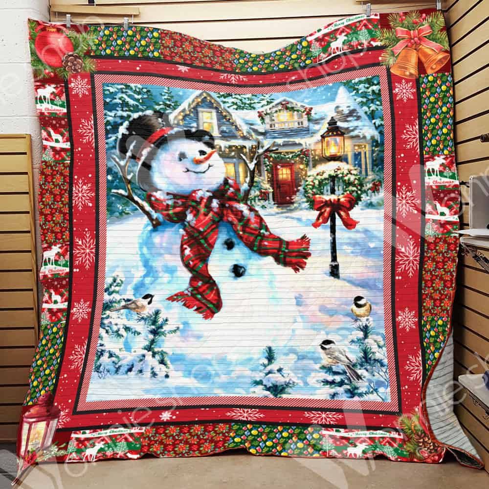 litzzy Christmas 4 GS-CL-LD3110 Fleece Blanket Quilt Blanket   