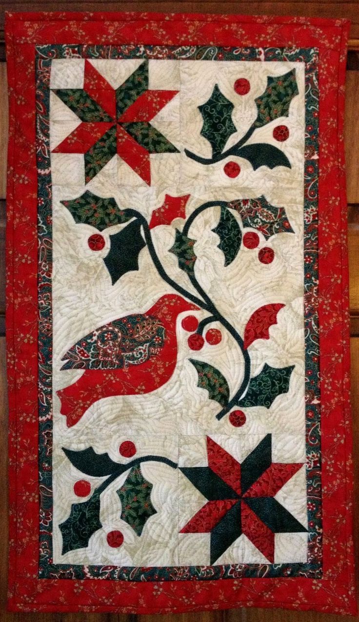 litzzy Christmas Bird CLA1110075Q Fleece Blanket Quilt Blanket   
