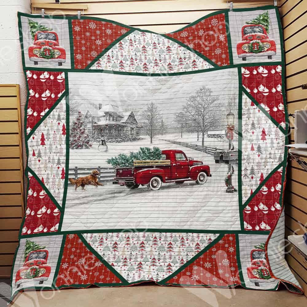 litzzy Christmas CL15100086MDQ Fleece Blanket Quilt Blanket   