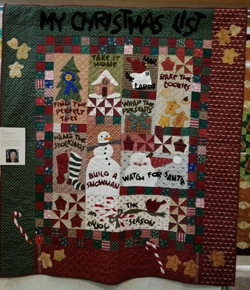 litzzy Christmas CLA0611187Q Fleece Blanket Quilt Blanket   