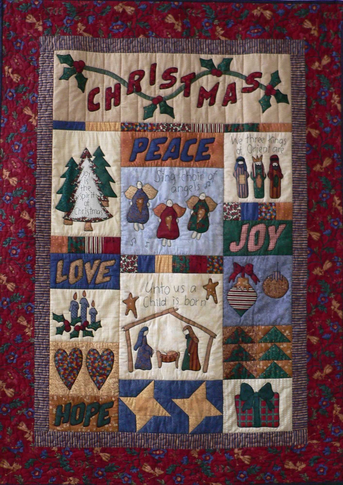 litzzy Christmas CLA1110081Q Fleece Blanket Quilt Blanket   