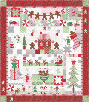 litzzy Christmas CLA1110084Q Fleece Blanket Quilt Blanket   