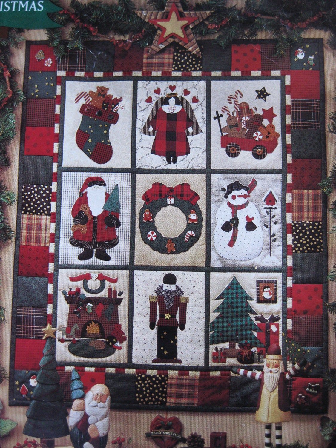 litzzy Christmas CLA1110103Q Fleece Blanket Quilt Blanket   