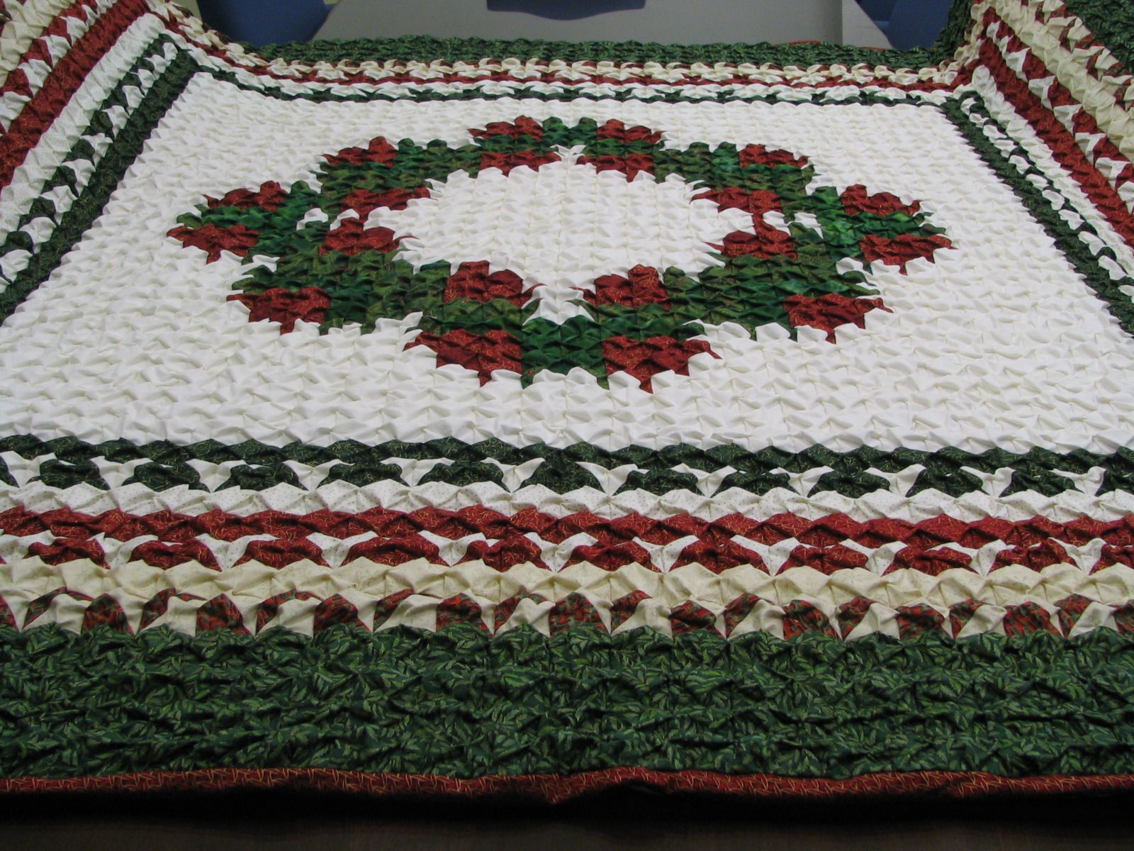 litzzy Christmas CLA1110124Q Fleece Blanket Quilt Blanket   