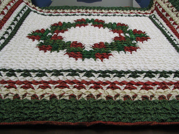 litzzy Christmas CLA1110124Q Fleece Blanket Quilt Blanket   