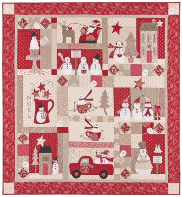 litzzy Christmas CLA1110132Q Fleece Blanket Quilt Blanket   