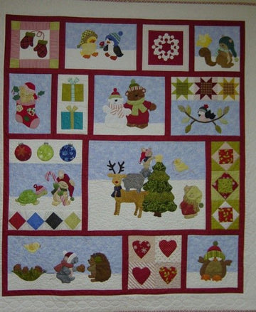 litzzy Christmas CLA1810110Q Fleece Blanket Quilt Blanket   