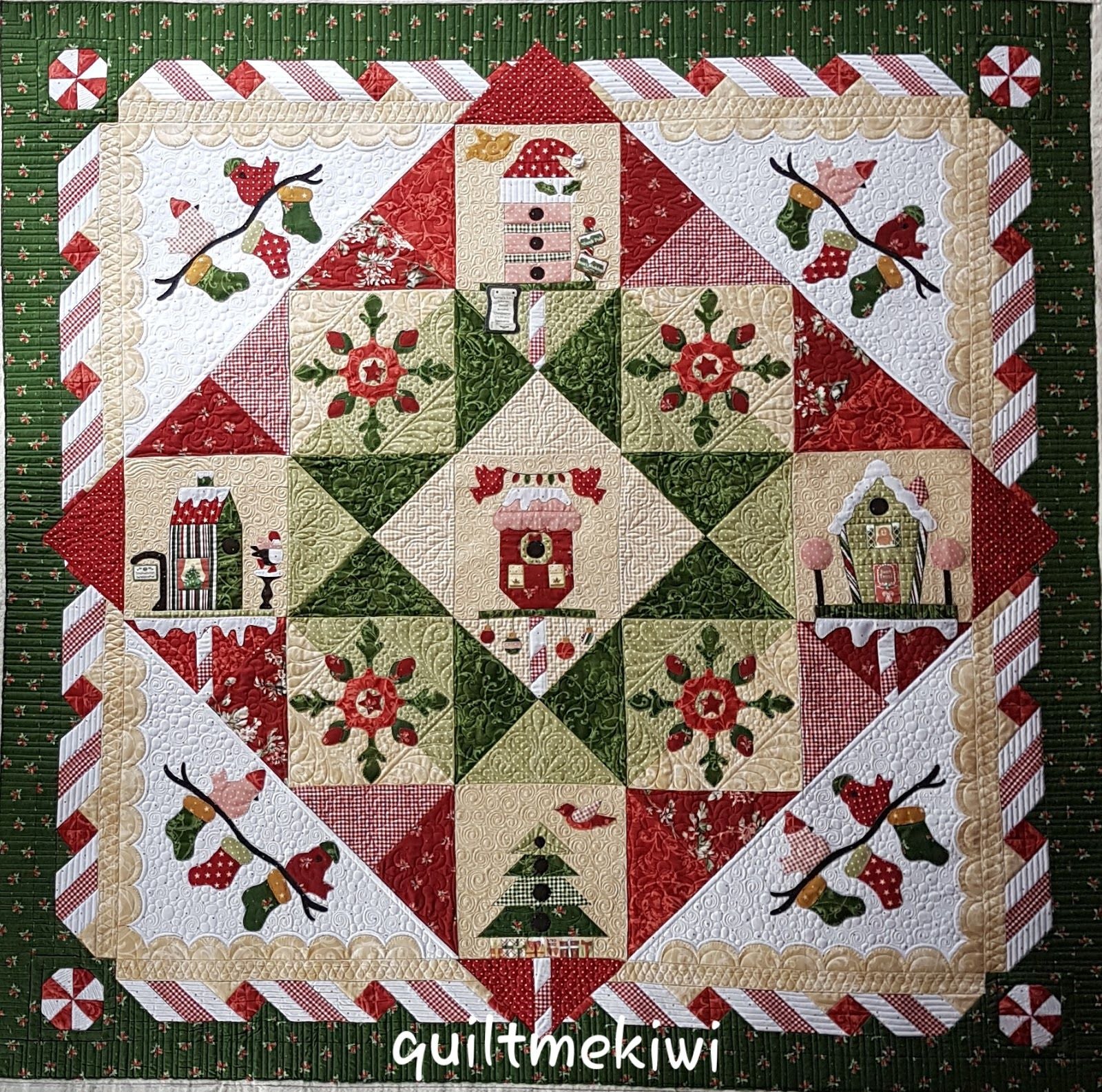 litzzy Christmas CLA1810112Q Fleece Blanket Quilt Blanket   
