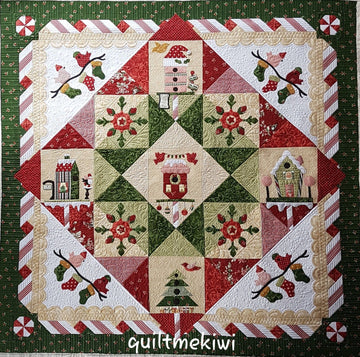 litzzy Christmas CLA1810112Q Fleece Blanket Quilt Blanket   