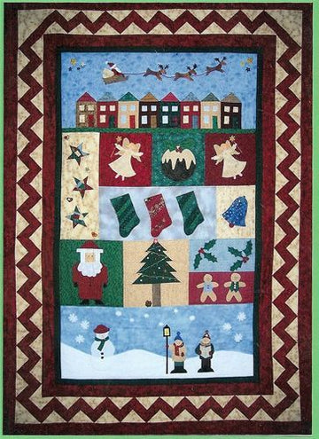 litzzy Christmas CLA2110095Q Fleece Blanket Quilt Blanket   