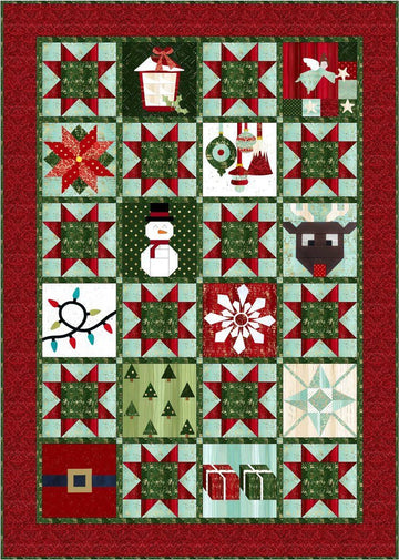 litzzy Christmas CLA2110096Q Fleece Blanket Quilt Blanket   
