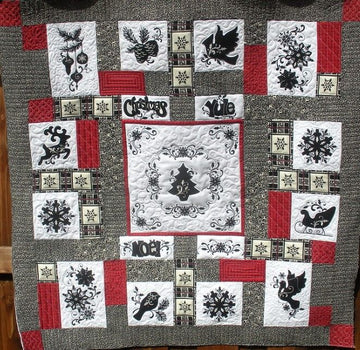 litzzy Christmas CLA2510158Q Fleece Blanket Quilt Blanket   