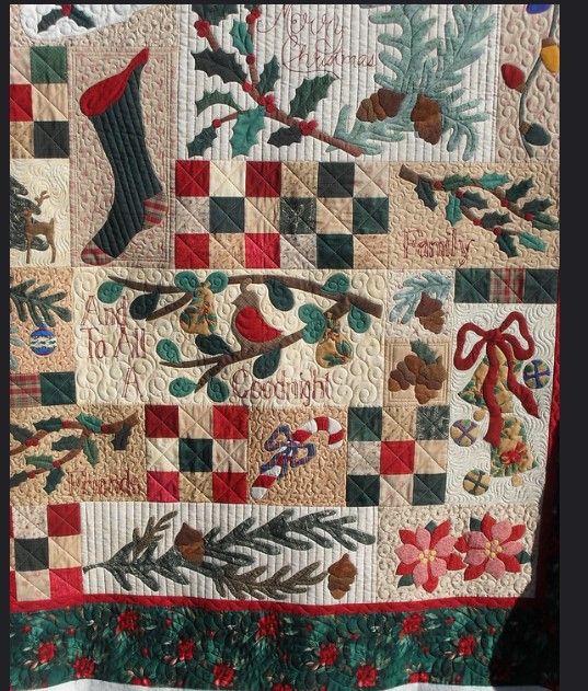 litzzy Christmas CLA3010241Q Fleece Blanket Quilt Blanket   